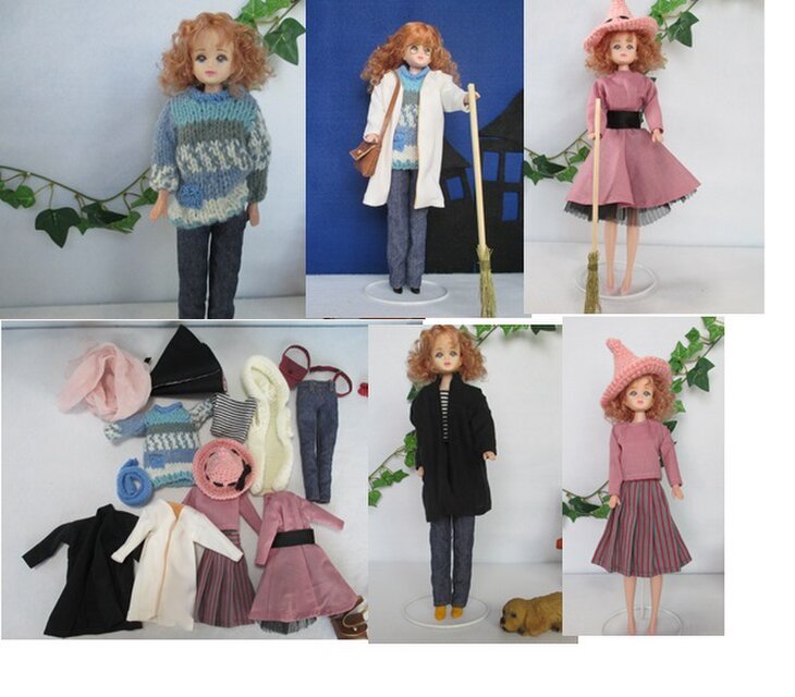 ＊夢 着物 文化人形＊お人形 布人形 約30cm エプロン着せ替え 古布＊ 夢 着物 文化人形＊お人形 布人形 約30cm エプロン着せ替え 古布＊