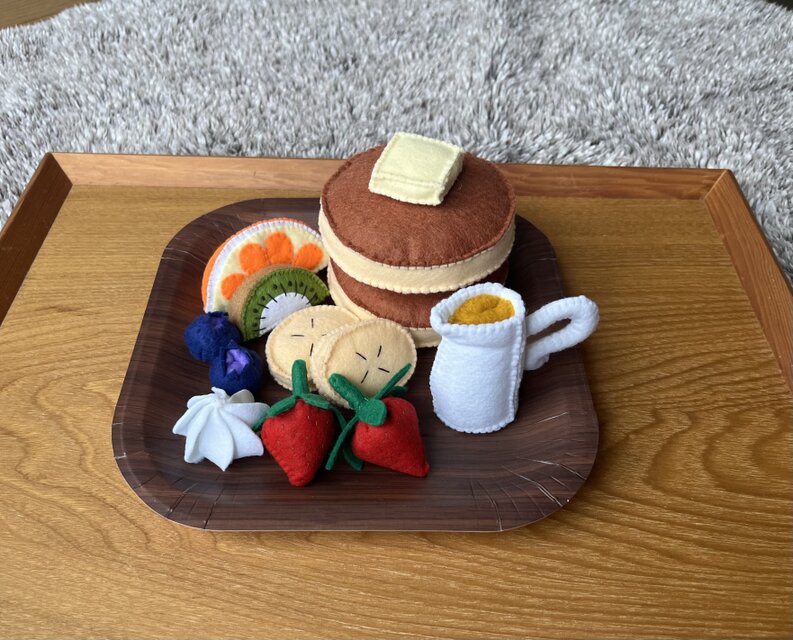 おままごと・セット【パンケーキプレート】
