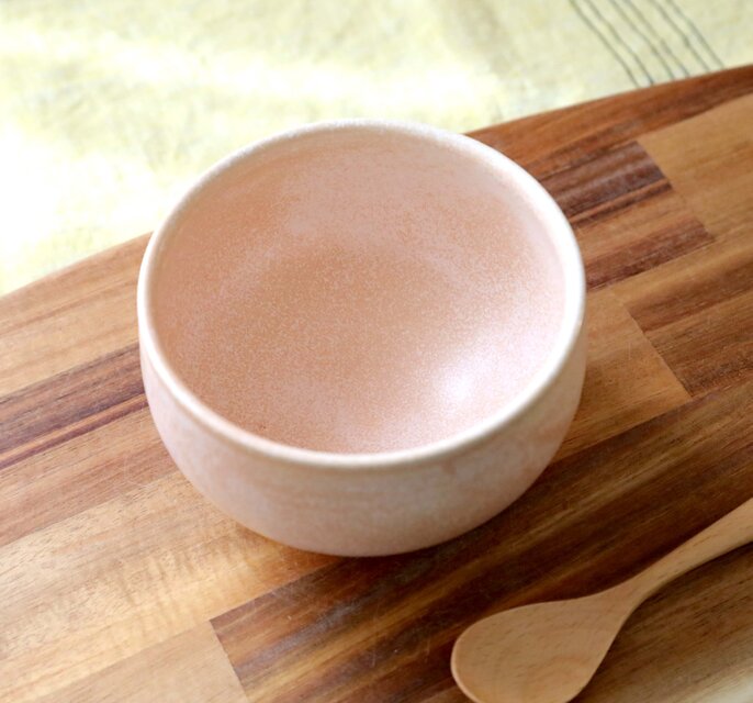 桜花窯変釉のボウル ＊ お抹茶やスープ、シチューなどにも
