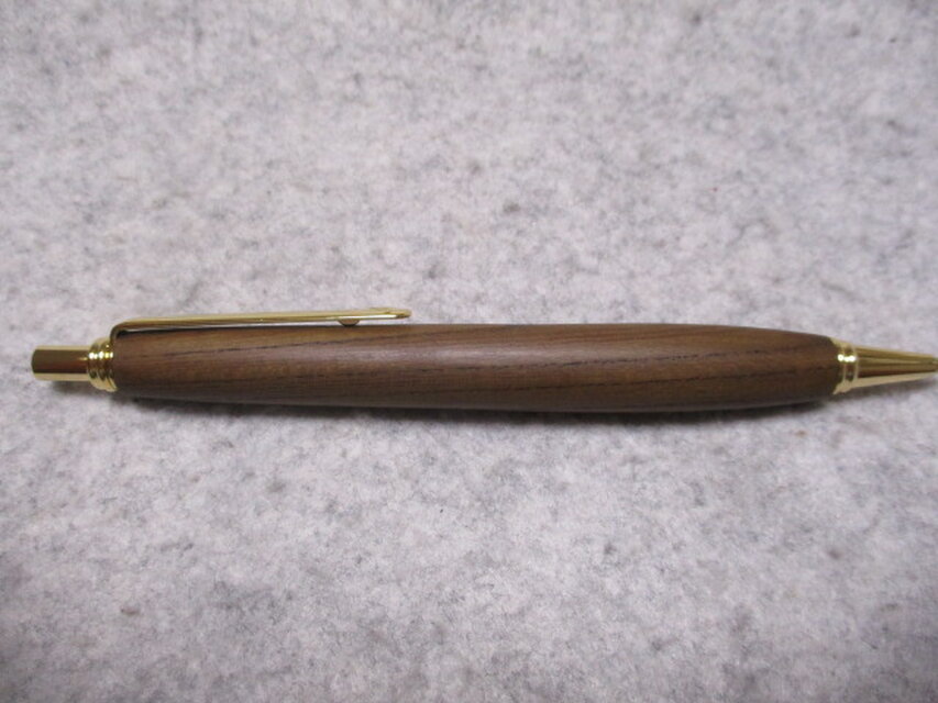 真鍮パイプ　伊勢神宮の欅 シャープペンシル 新品未使用品 神代欅（ケヤキ） 鳥海山産 オイル仕上げ シャープペンシル(0.5ミリ用
