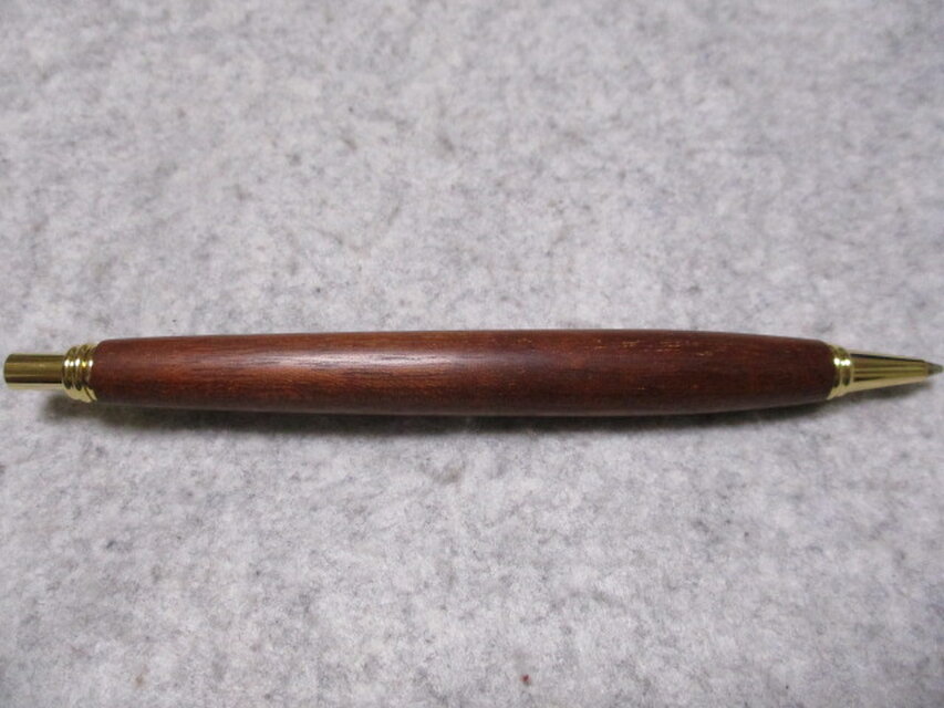 幻の真正キューバンマホガニー キヌカオイル仕上げ シャープペンシル
