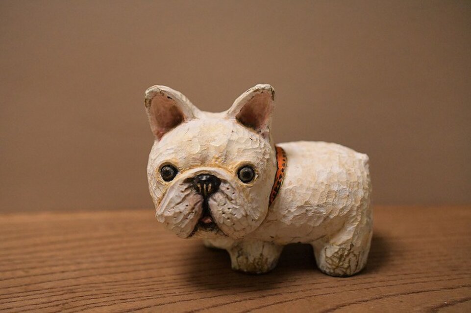 白いフレンチブルくん