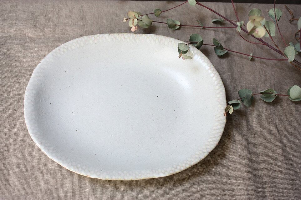 秋色だえんプレート（大）