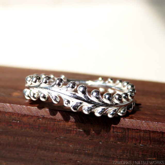 ボタニカル シルバー リング / Botanical Silver Ring