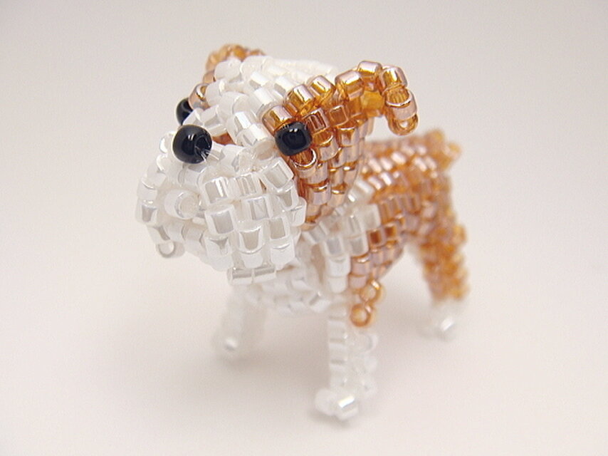 ブルドッグ・ビーズ（ストラップ/ブローチを選択）