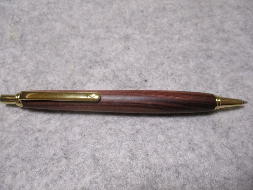 キングウッド　ワシントン条約規制材　キヌカオイル仕上げ　シャープペンシル(0.5ミリ用)