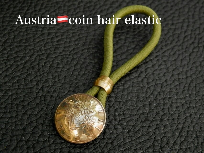 H159 Austria Coin Hair Elastic | iichi 日々の暮らしを心地よくする