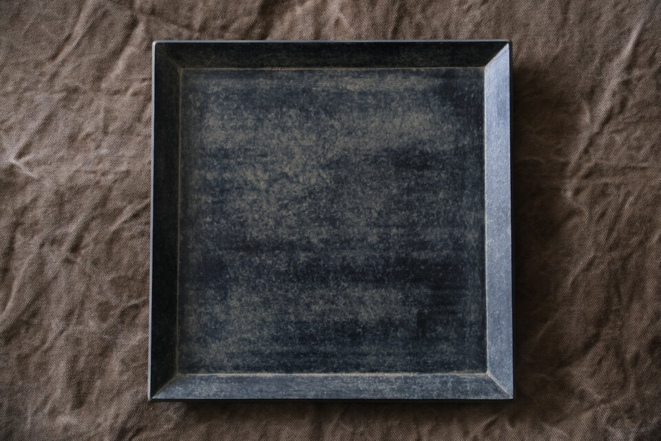 再入荷】一閑張四角盆 寄竹 | iichi 日々の暮らしを心地よくする