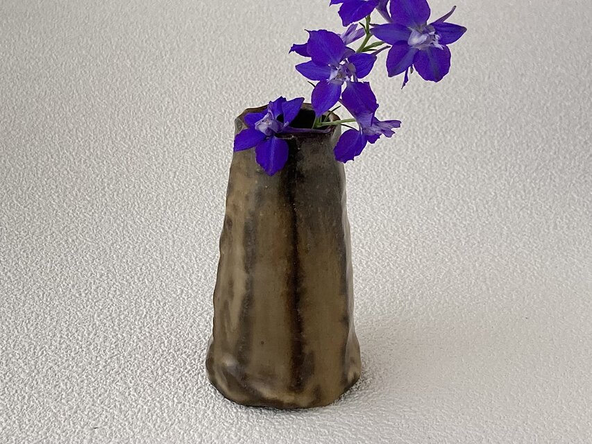 穴窯々変 一輪挿し k-ls-4