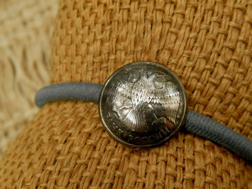 ＃H30　Russia Coin Hair Elastic