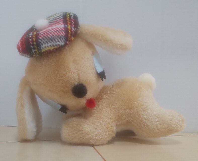 ふわふわぬいぐるみ☆レトロ☆おねむりわんちゃん*