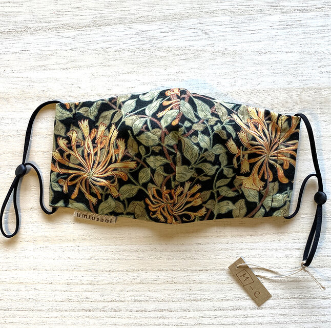 モリス　ハニーサックル・ブラック　Mサイズ