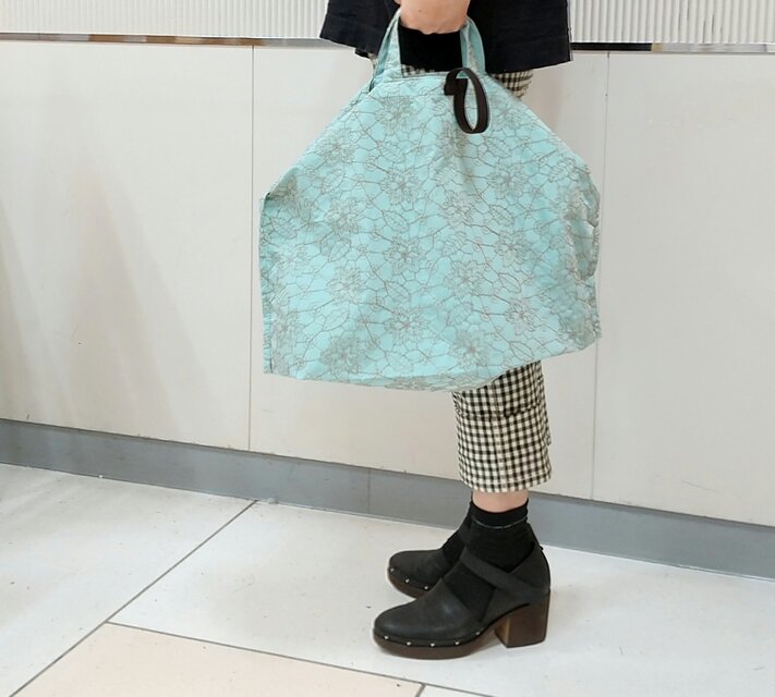 刺繍生地エコバック