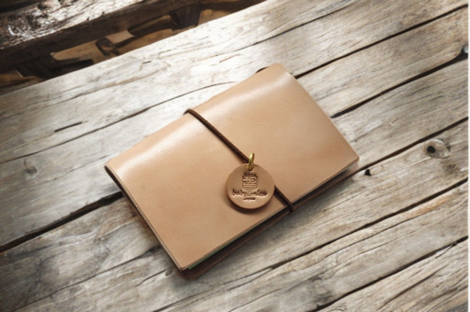 本革サドルレザートラベラーズノートカバー【受注製作】