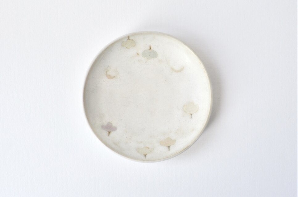 小皿 ［ 浮草 ］