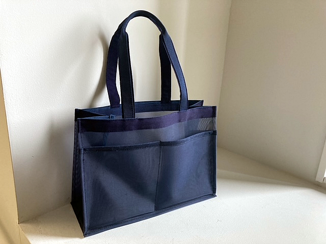 メッシュバッグ♠ネイビー