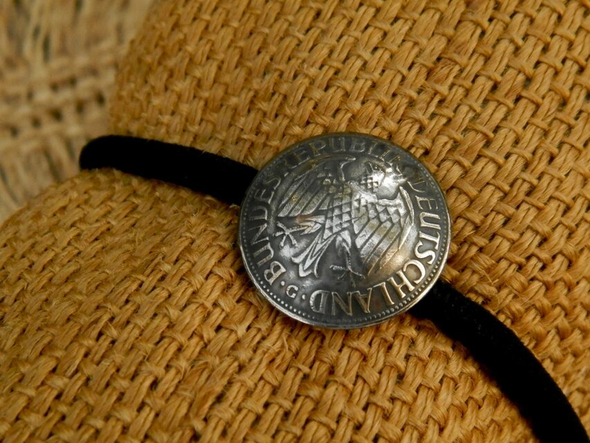 ＃H122  Deutsche（旧西独）Coin Hair Elastic
