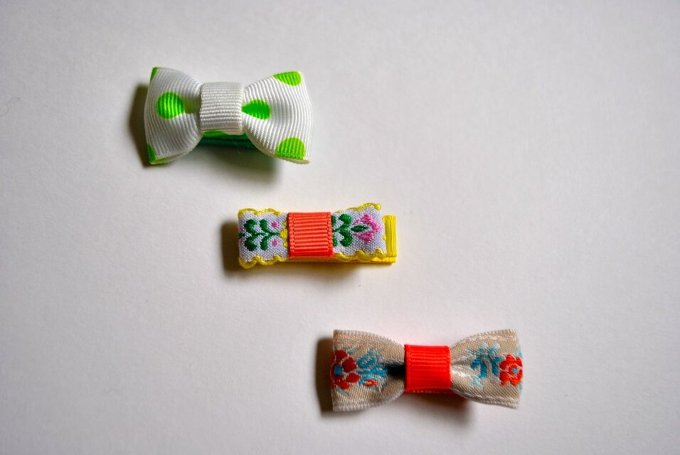 ベビーヘアクリップ♥滑り止め付き