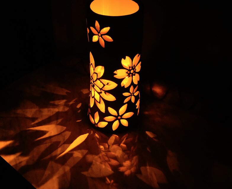 竹灯り　〜華影〜　竹灯籠　孟宗竹 竹灯り 〜華影〜 竹灯籠 孟宗竹 | iichi 日々の暮らしを心地よく