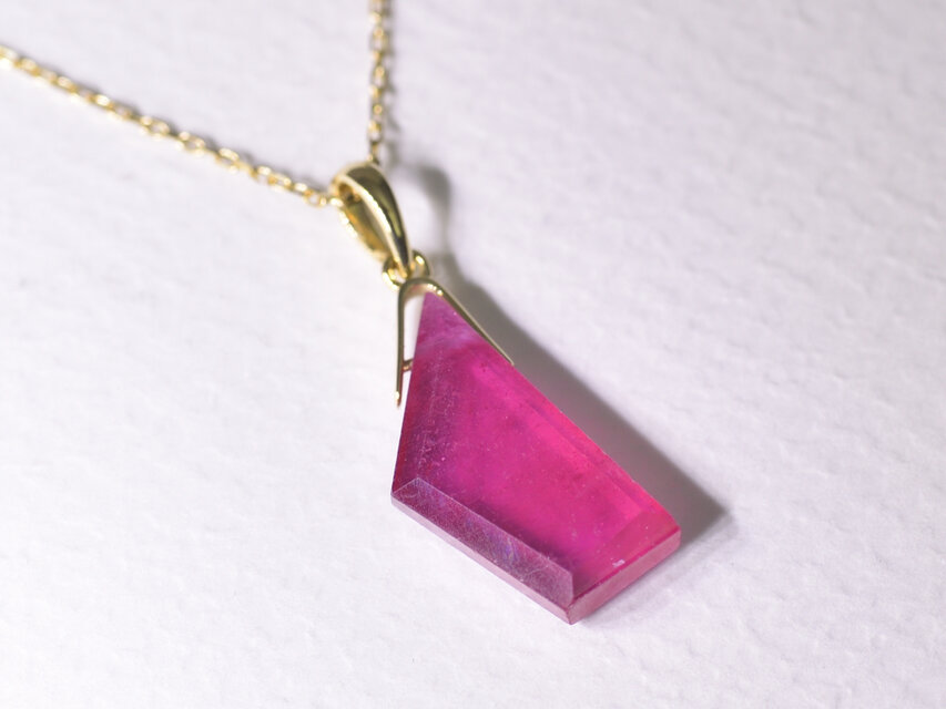 K18 Ruby Necklace【CASA/カーサ】（J） | iichi 日々の暮らしを