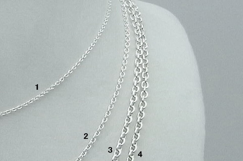 siver925製チェーン3 (幅2.8ｍｍ 長さ50ｃｍ）