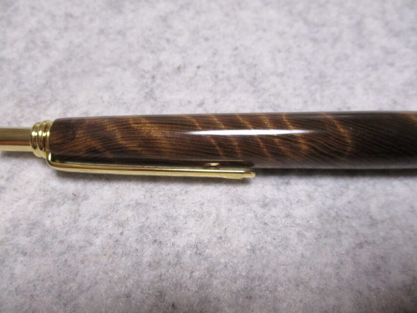 神代屋久杉 瘤 黒油木 トラ杢 ガラスコート仕上げ ワンピースタイプの