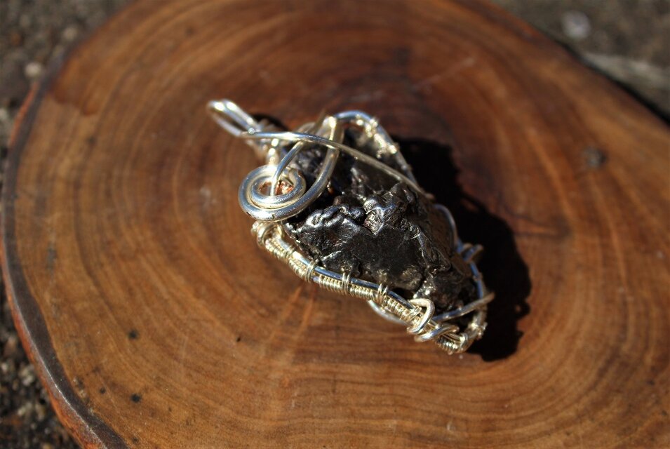 カンポデルシェロ隕石ペンダント！本物！ スターボーン社④ カンポ