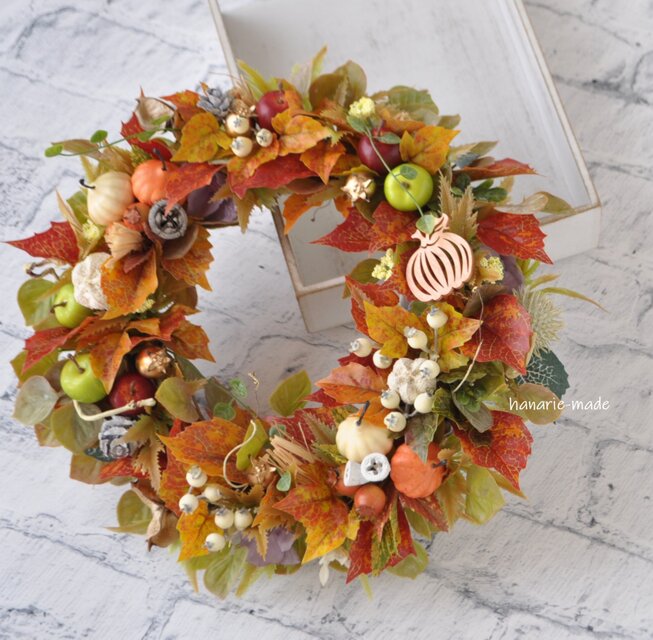 専用＊Halloween＊ミニパンプキン＆オリーブ アンティーク フェイク