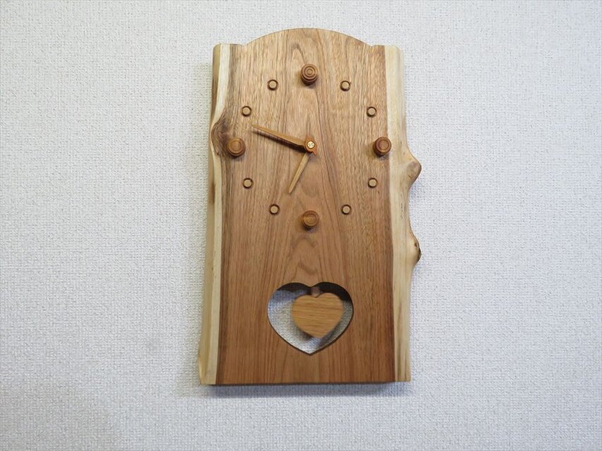 ラブラブウオッチ振り子掛け時計　