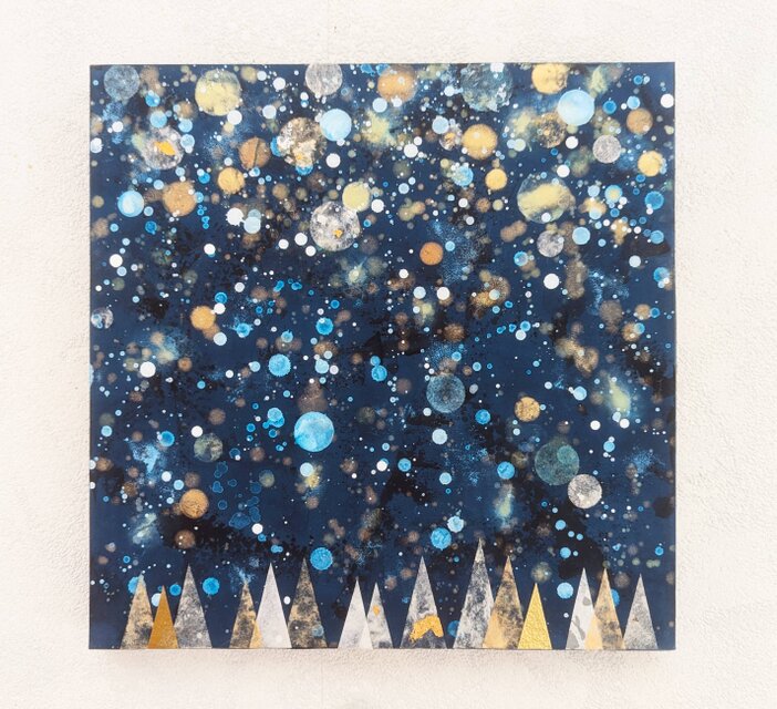 雪の森S3号（アクリル原画）