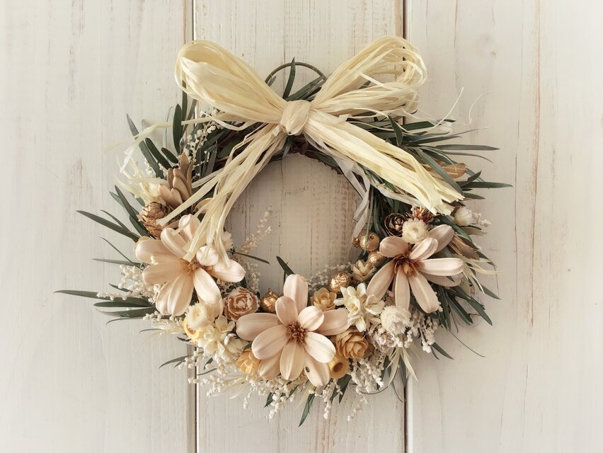 クリスマスリースmini D(13cm)