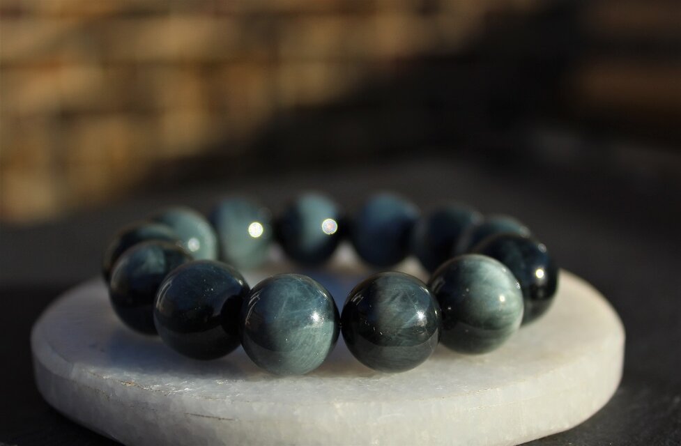 クリソベリル　15mm 　危険から身を守る最高の護符