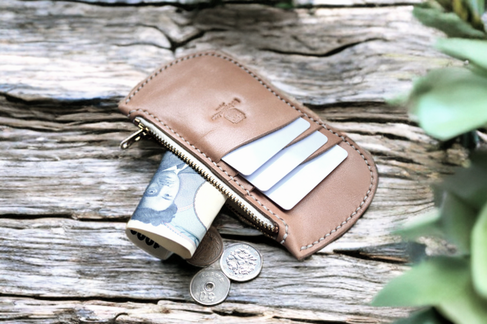 本革サドルレザーのフラグメントケース【受注製作】 | iichi 日々の