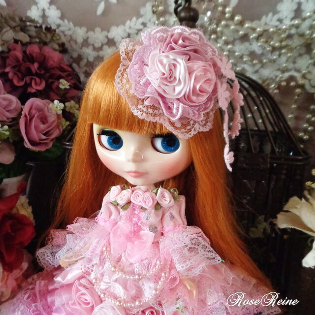 ロリータロマンス ラブリーピンクの妖精 薔薇の花びら舞うプリンセス