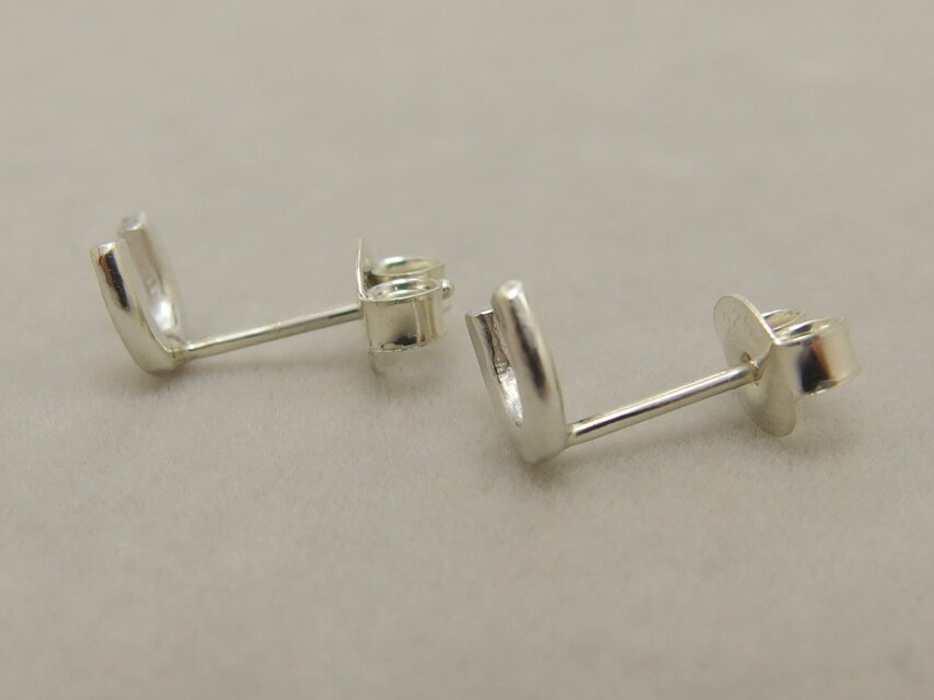 ホースシューピアス シルバー 【silver】 両耳用2つセット | iichi