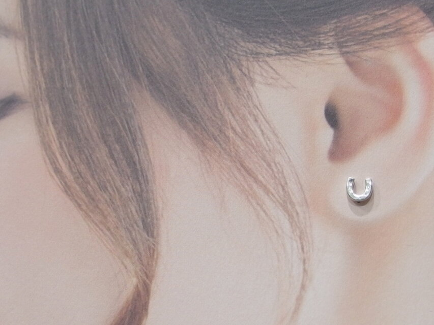 ホースシューピアス シルバー 【silver】 両耳用2つセット | iichi