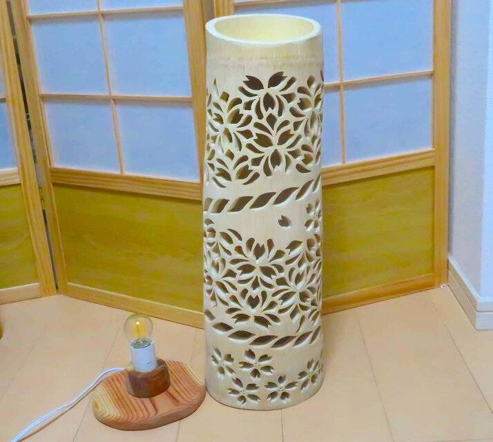 竹灯り・竹あかり・竹灯籠・竹灯篭・竹ランプ ～～ 癒しの灯り