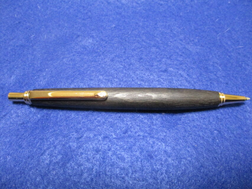 神代栗　真黒　縁起木　蜜蠟ワックス仕上げ　シャープペンシル(0.5ミリ用)　希少材