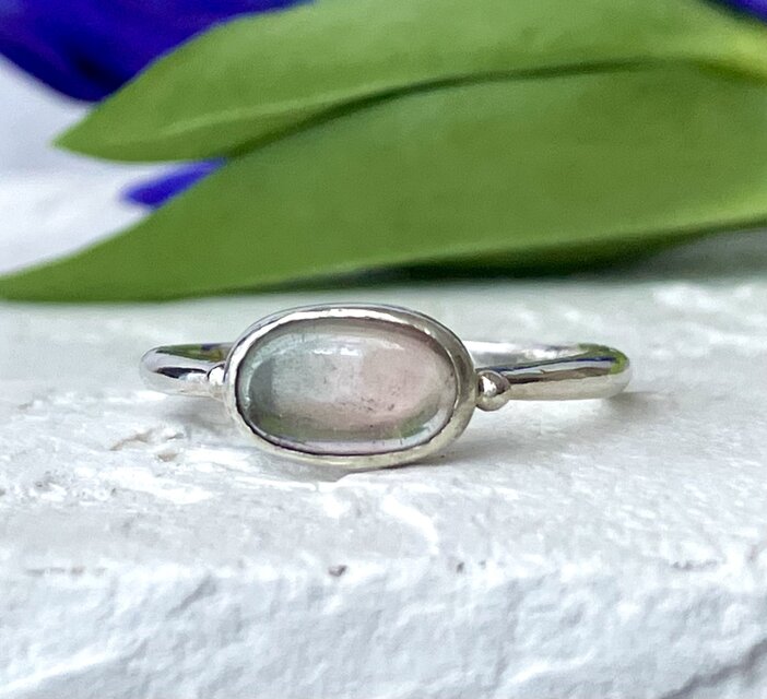 ウォーターメロントルマリン・リング（ｓｖ９２５）