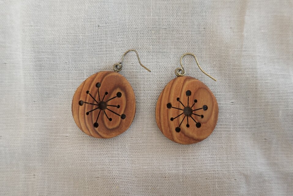 hiutsuriピアス(イヤリング、アレルギー対応フック可)