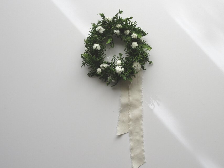 春待ちミニリース＊受注制作