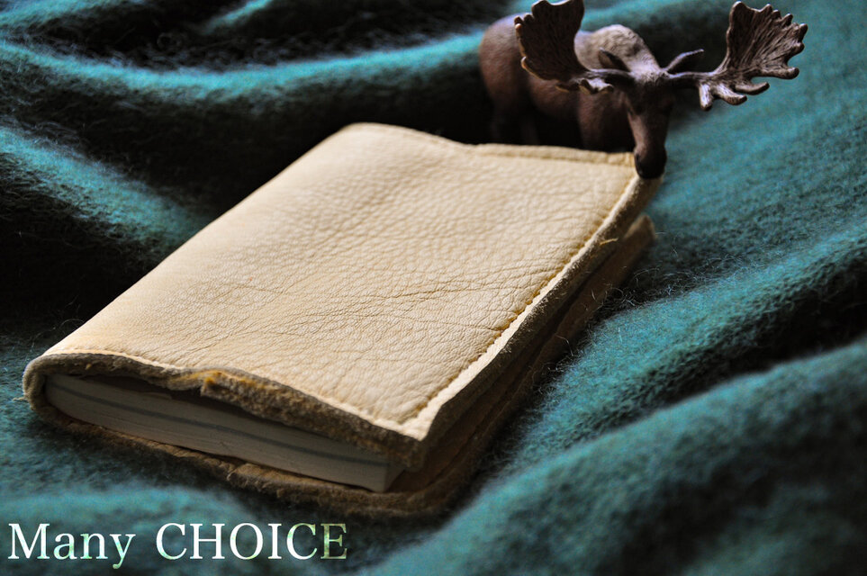 やみつきエルクのブックカバー（レモンドロップ）