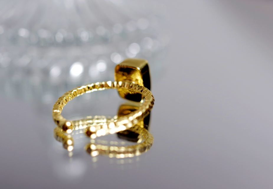New Arrival☆新作☆『Citrine』☆の世界でひとつの天然石リング 
