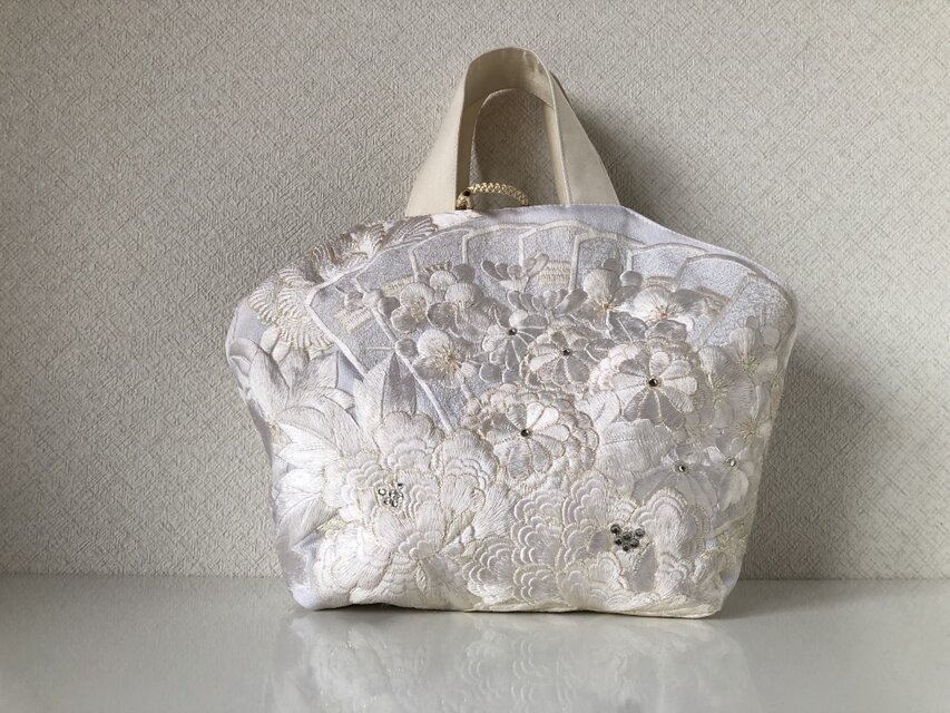 帯バッグ〜白無垢〜