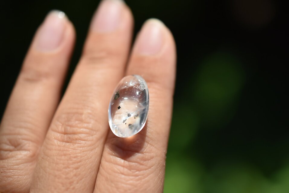 鏡の星☆パイライトインクォーツ s749 | iichi 日々の暮らしを心地よく