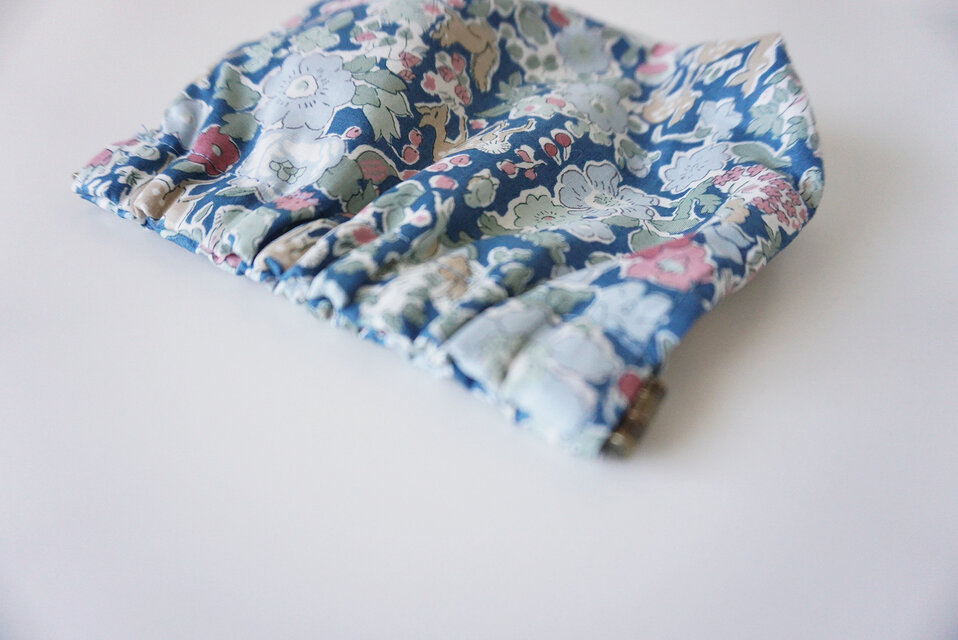 POUCH / forest (antiqueblue)