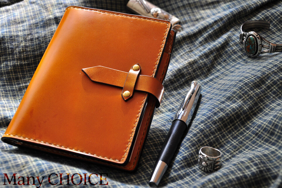 イタリアンヴィンテージバケッタ・ロディアメモ帳カバーno13(ナポリ)