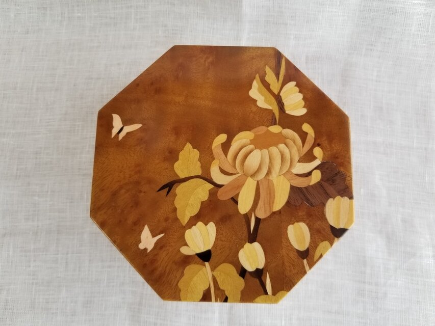 幸運を呼ぶ八角形小箱3、宝箱、1点限り