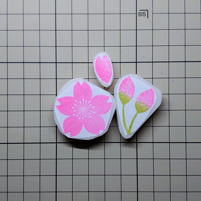 [さくら花様ご確認用]オーダー☆消しゴムはんこ さくら花様ご確認用]オーダー☆消しゴムはんこ