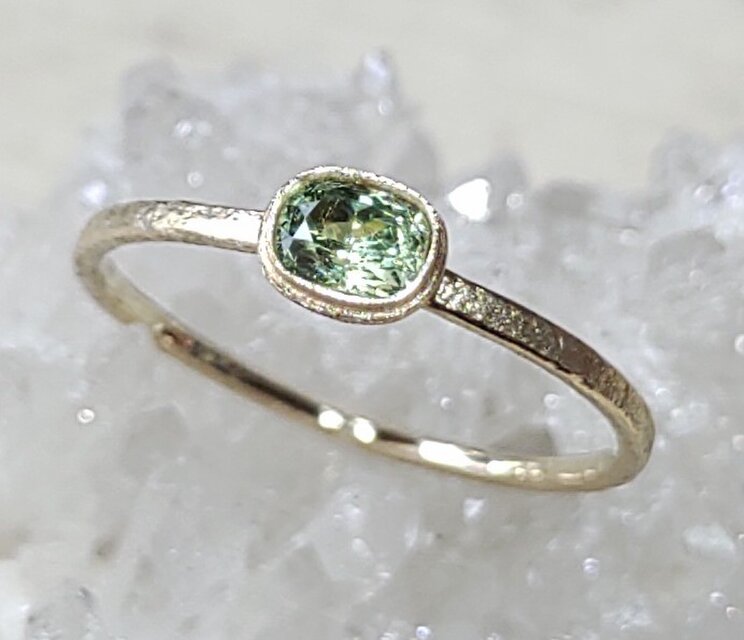 デマントイドガーネット＊K10 ring